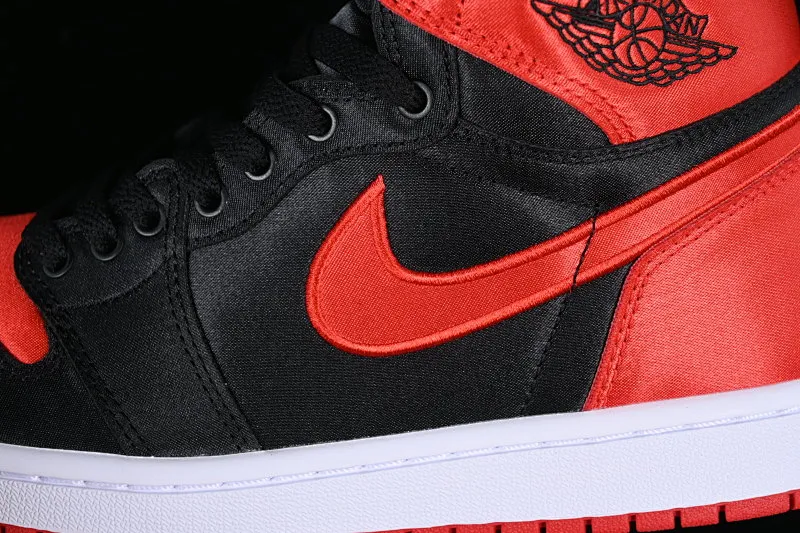 All Categories Air Jordan Jordan Series Basketball Shoes Air Jordan 1 High Air Jordan 1 High OG "Satin Bred" AJ1 Joe 1 Silk Forbidden Wear FD4810-061
